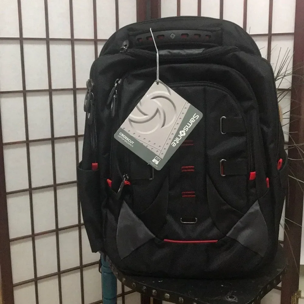 NWT SAMSONITE CROSSCUT LAPTOP BACKPACK 17in‎